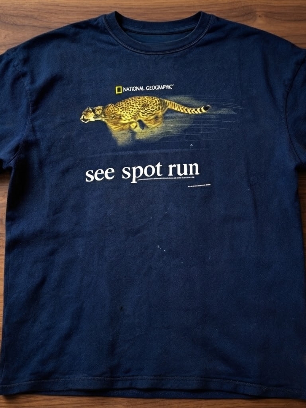National Geographic See Spot Run Cheetah Graphic T-Shirt